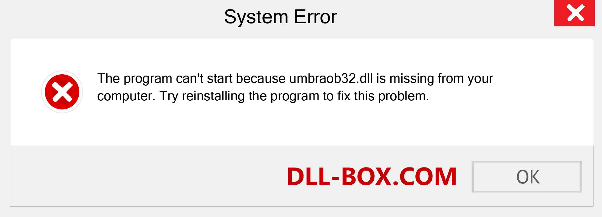  umbraob32.dll file is missing?. Download for Windows 7, 8, 10 - Fix  umbraob32 dll Missing Error on Windows, photos, images